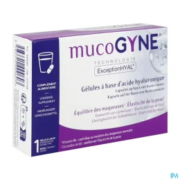 MucoGyne Gélules à base d'Acide Hyaluronique