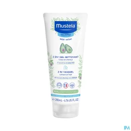 Mustela 2 en 1 Gel Nettoyant Cheveux et Corps