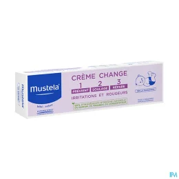 Mustela Crème change 1>2>3  Soin complet de l’épiderme fessier