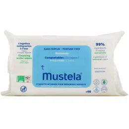 Mustela Lingettes Nettoyantes à l'Eau