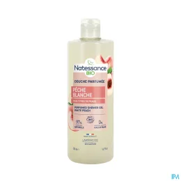 NATESSANCE GEL DOUCHE PARFUMEE Peche Blanche - 500ml