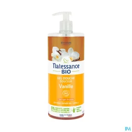 Natessance Gel douche Vanille fruitée