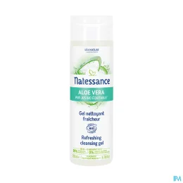 Natessance Gel Nettoyant Fraîcheur Aloe Vera Bio