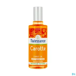Natessance Huile de Carotte Effet Bonne Mine