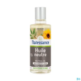 Natessance Huile Neutre Bio Massage et Soin
