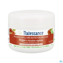 Natessance Masque Capillaire Nutrition Anti-Âge