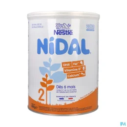 Nestlé Nidal 2 Lait 6-12 Mois