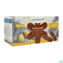 Nutrisens Madeleines Longues HP/HC — Chocolat