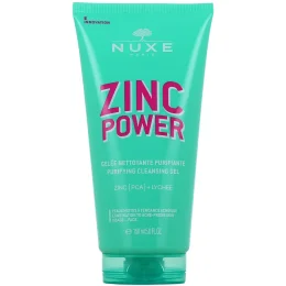 Nuxe Zinc Power Gelée Nettoyante Purifiante