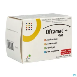 Oftamac + Plus — 60 Capsules