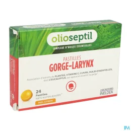 Olioseptil Pastilles Gorge Larynx