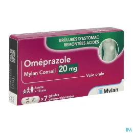 Oméprazole Viatris Gel — Oméprazole 20 mg Viatris Gel 7