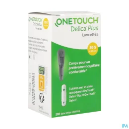 OneTouch Delica Plus Lancettes Stériles