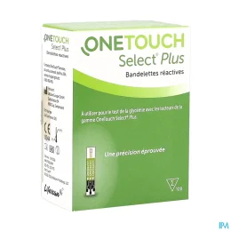OneTouch Select Plus Bandelettes Réactives
