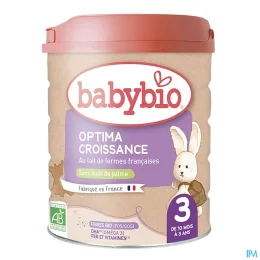 Optima 3 - Formule Fibres & Bifidus au Lait de Vache Français
