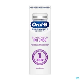 Oral B 3D White Clinical Dentifrice Blancheur Intense