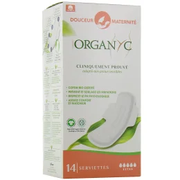 Organyc Serviettes Douceur Maternité