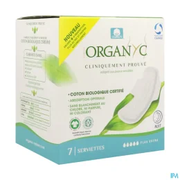Organyc Serviettes Extra-Fines