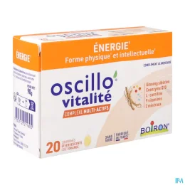 Oscillovitalité — Adulte - 20 Comprimés Effervescents
