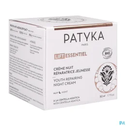 Patyka Lift Essentiel Crème Nuit Réparatrice Jeunesse