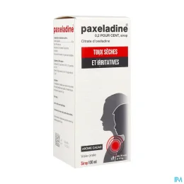 Paxeladine Sirop Toux Sèche et Irritative