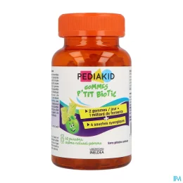 Pediakid Gommes P'tit Biotic