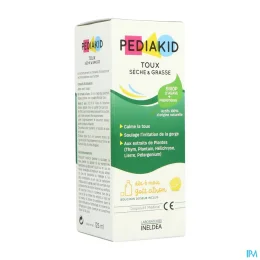 Pediakid Sirop Toux Sèche et Grasse