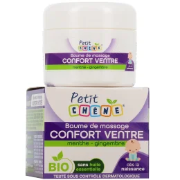 Petit Chêne Baume de Massage Confort Ventre