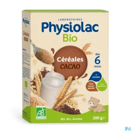 Physiolac Bio Céréales Cacao