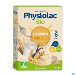 Physiolac Bio Céréales Vanille