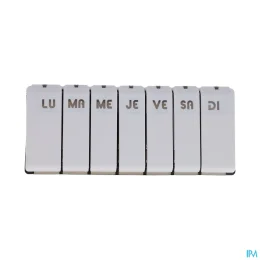 Pilbox Tempo Pilulier Hebdomadaire