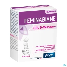 PILEJE FEMINABIANE CBU D-MANNOSE+ - 10 Sachets