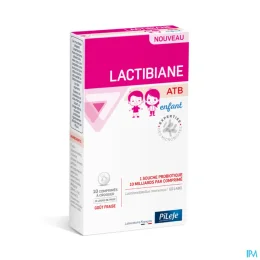 PILEJE LACTIBIANE ATB Enfant Gout Fraise - 10 Comprimes