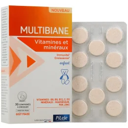 Pileje Multibiane Enfant Vitamines et Minéraux