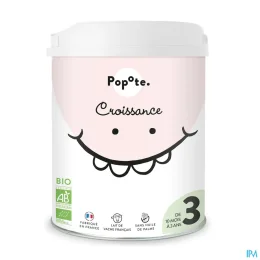 Popote Lait Infantile Croissance Bio 10 Mois à 3 Ans 800g