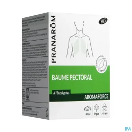 Pranarom Aromaforce Baume pectoral bio
