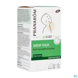 Pranarom Aromaforce Junior Sirop Toux sèche et grasse