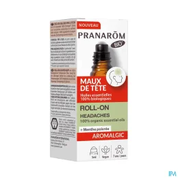 Pranarom Aromalgic Roll-on Maux de Tête