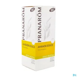 Pranarom huile végétale Amande douce Bio — 50 mL