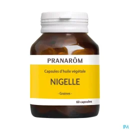 Pranarom Huile Végétale Nigelle Bio capsules