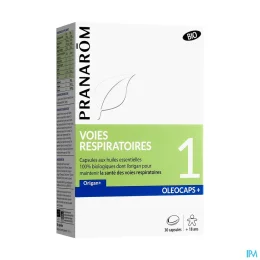 Pranarom Oléocaps Voies Respiratoires Bio
