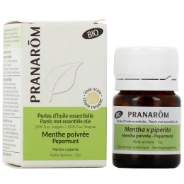 Pranarom Perles d'Huile Essentielle Menthe Poivrée Bio