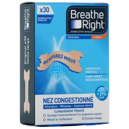 Breathe Right Bandelettes nasales