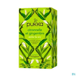 Pukka Infusion Citronnelle et Gingembre Bio