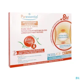 Puressentiel Patchs Chauffants Bas du Dos