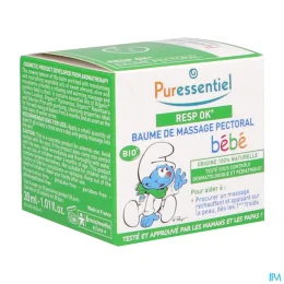 Puressentiel Resp'OK Baume de massage pectoral bébé