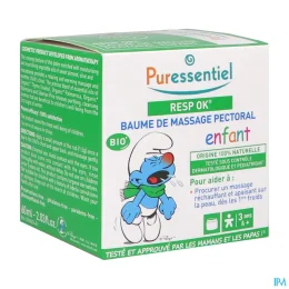 Puressentiel Resp'Ok Baume de massage pectoral enfant