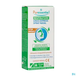Puressentiel Respiratoire Spray Sinus Express