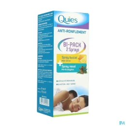 Quies Anti-ronflement Bi-Pack