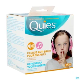 Quies Casque Anti-Bruit pour Enfants